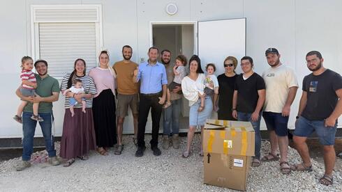 22 משםחות חלוצות שהקימו את היישוב " עמק דותן" בצפון השומרון