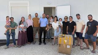 22 משםחות חלוצות שהקימו את היישוב " עמק דותן" בצפון השומרון