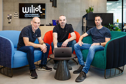 Wiliot founders (Photo: Courtesy of Wiliot) Wiliot founders
