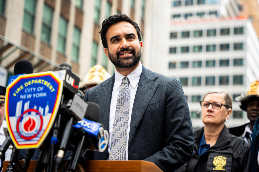 New York City Mayor Zohran Mamdani (Photo: Angelina Katsanis/AP) ראש עיריית ניו יורק זוהרן ממדאני