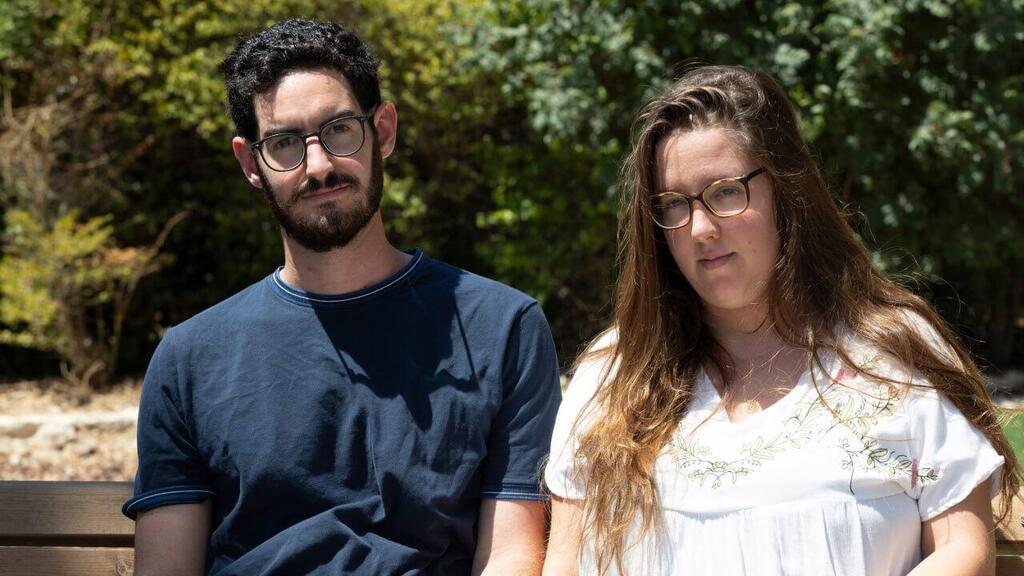 Sharon and Nadav Kipnis (Photo: Gil Nechushtan) שרון ונדב קיפניס