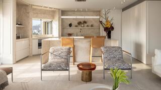 דירה לתושבי חוץ, עיצוב: דנה אוברזון, טקסטיל: ELLA DECOR