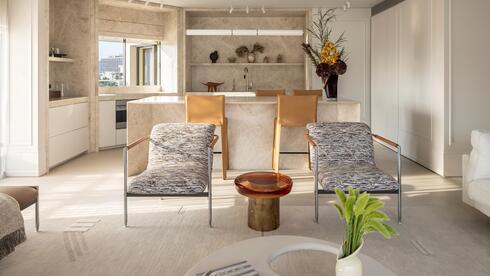 דירה לתושבי חוץ, עיצוב: דנה אוברזון, טקסטיל: ELLA DECOR