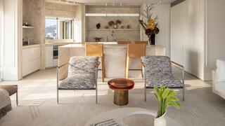 דירה לתושבי חוץ, עיצוב: דנה אוברזון, טקסטיל: ELLA DECOR