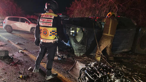המשטרה חוקרת את התאונה הקטלנית מדרום לבית שמש, כביש 383 נסגר