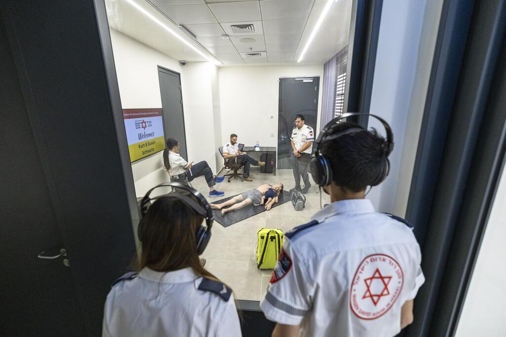 Training rooms at Magen David Adom’s paramedic training school in Ramla (Photo: Magen David Adom) Training rooms at Magen David Adom’s paramedic training school in Ramla