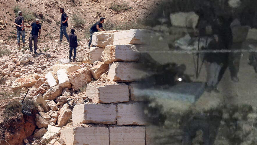 The Palestinian village of Qusra, south of Nablus, has in recent months become a flashpoint for repeated clashes (Photo: REUTERS/Ismael Khader, Zain JAAFAR / AFP) תיעוד מהמצור בקוסרה