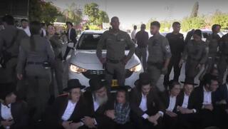 פקקים בגוש דן לקראת הפגנות חרדים | מפת העומסים