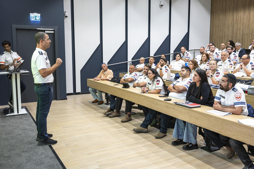 A classroom at Magen David Adom’s paramedic training school in Ramla (Photo: Magen David Adom) A classroom at Magen David Adom’s paramedic training school in Ramla