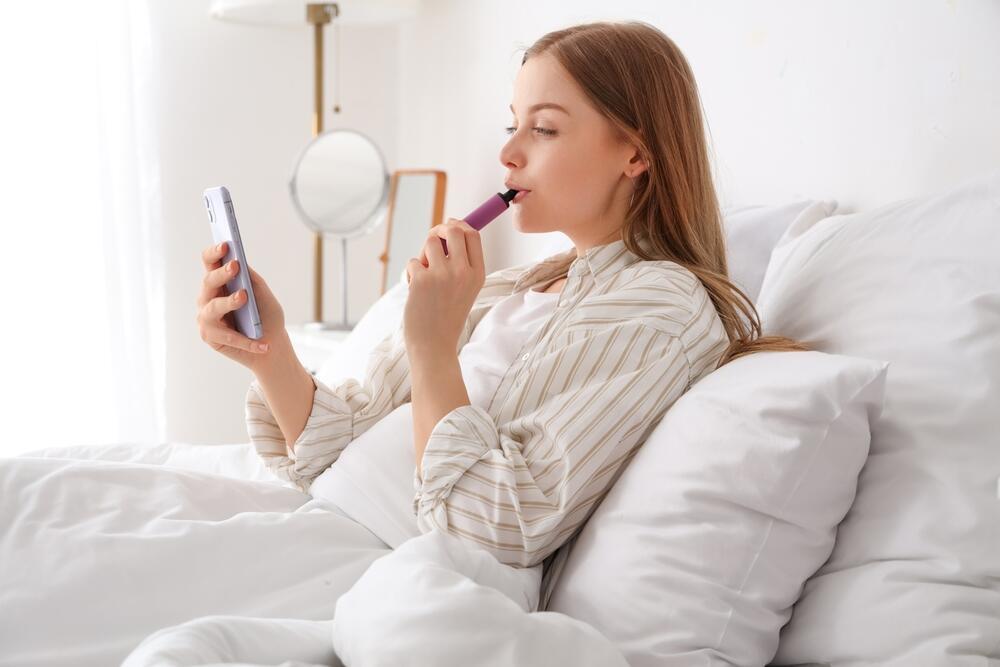 Rate of daily vaping has risen, however (Photo: Shutterstock) אידוי, וייפ