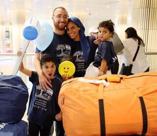 עולים חדשים ממוצא פרסי שהגיעו מארצות הברית