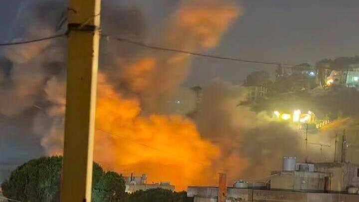 Israeli strikes and damage in the Nabatieh al-Fawqa and Ansar areas of southern Lebanon תיעוד התקיפות והנזקים בדרום לבנון במרחבים א-נבטיה אל-פוקא ואנסאר