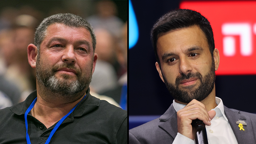 Ofer Winter and Yoseph Haddad (Photo: Yariv Katz, Ido Erez) יוסף חדאד עופר וינטר