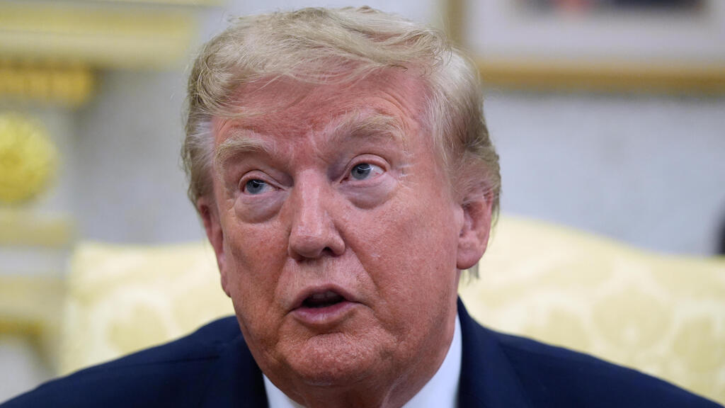 Christian coalition asks Trump to offer Jewish Canadians new legal path to US residency (Photo: AP Photo/Manuel Balce Ceneta) נשיא ארה"ב דונלד טראמפ