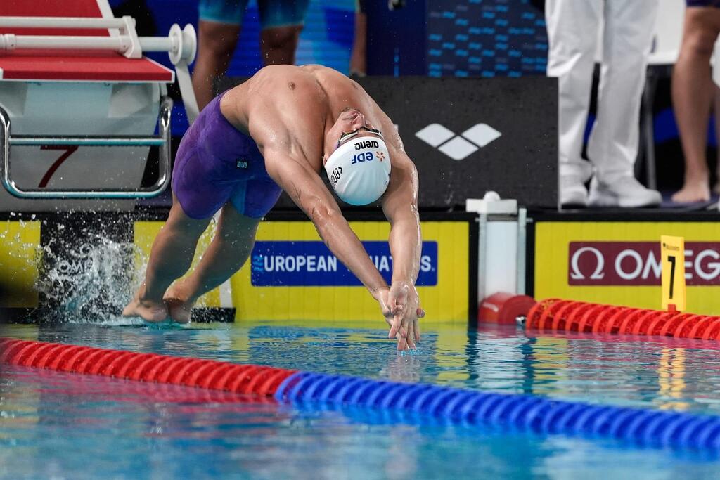 'I said, 'Maybe something will come of swimming.' Well, something big came of it, lots of good things.' (Photo: Simone Castrovillari) תומר שוסטר