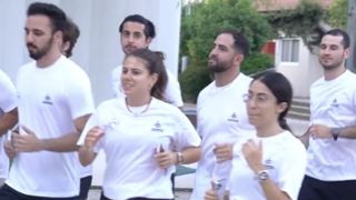 לקראת מרוץ הרווקים והרווקות: קבוצת הריצה באוניברסיטת רייכמן