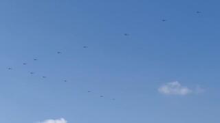 טייסת 190 שעברה היום לבסיס רמת דוד של חיל האוויר
