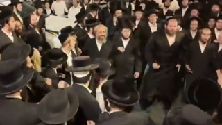 עימותים ליד ביתו של האדמו"ר מקרלין
