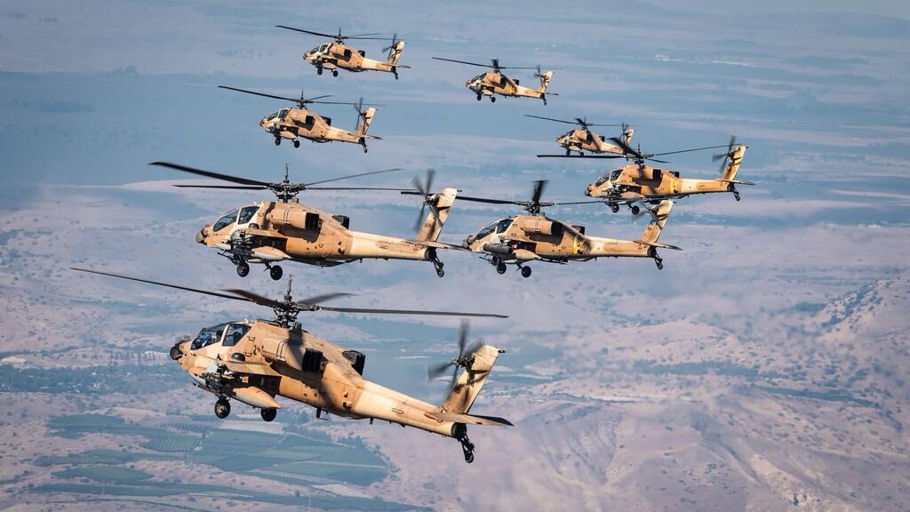 Will new ones arrive? An Apache helicopter (Photo: IDF) מעבר טייסת ׳מגע הקסם׳ (190) לבסיס רמת דוד