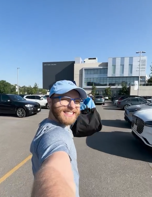 Daniel’s challenge this week was different (Photo: Screenshot) Aiyah