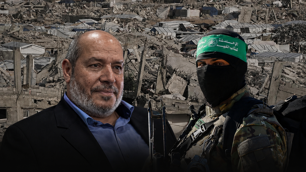 Hamas political chief Khalil al-Hayya, a Hamas operative 