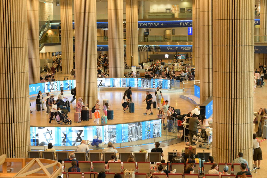 Ben Gurion Airport עומס חריג בנתב"ג, טרמינל 3