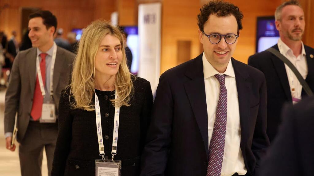 Anthropic CEO Dario Amodei and his wife, Cami Clark (Photo: Ludovic Marin/Getty) Anthropic CEO Dario Amodei and his wife, Cami Clark