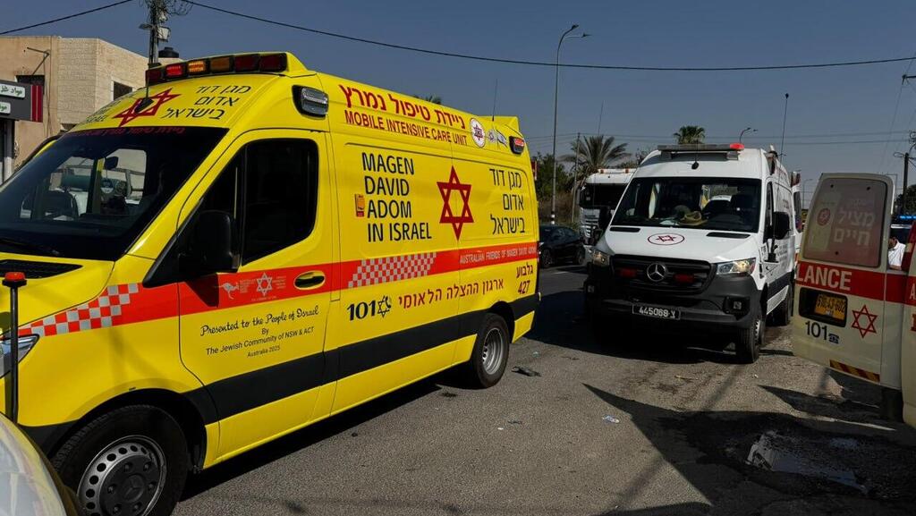  זירת פיגוע ליד הכפר עוג'ה