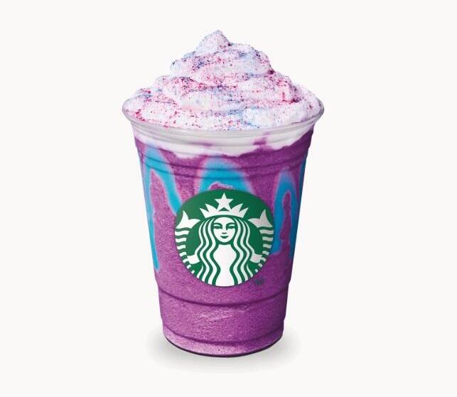Unicorn Frappuccino, the nostalgic hit that sold 2 million drinks in two days (Photo: Starbucks) משקה יוניקורן פרפוצ'ינו בסטארבאקס