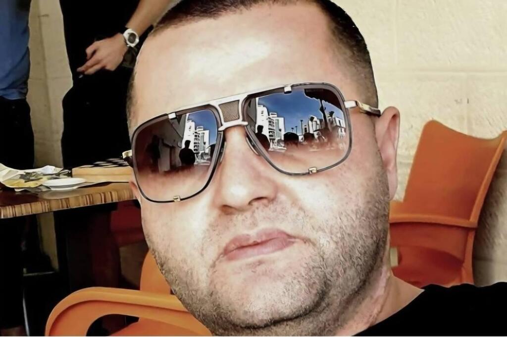 Caucasus crime boss Yanis Yushvayev, 41, of Or Akiva, who was shot dead last month at a gas station in Caesarea יאניס יושבייב