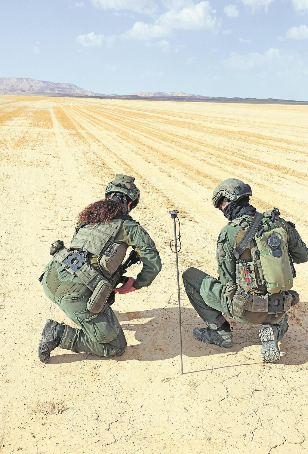 אימון של יחידת ההנחתה הקדמית