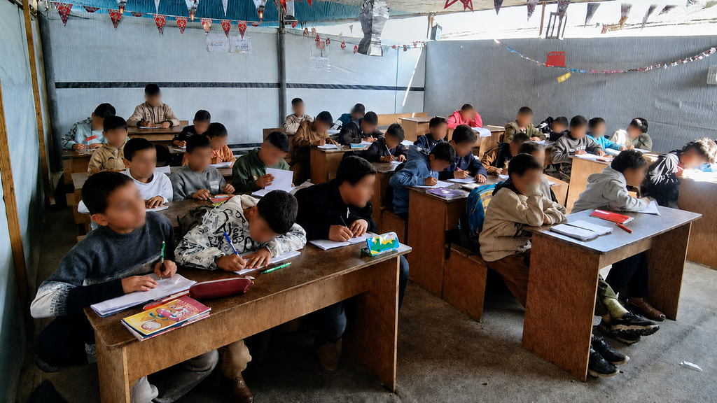 Gaza children's village (Photo: Gaza Children’s Village) ארגון הסיוע הישראלי "נתן" יפתח בשבוע הבא מרפאה בדרום רצועת עזה