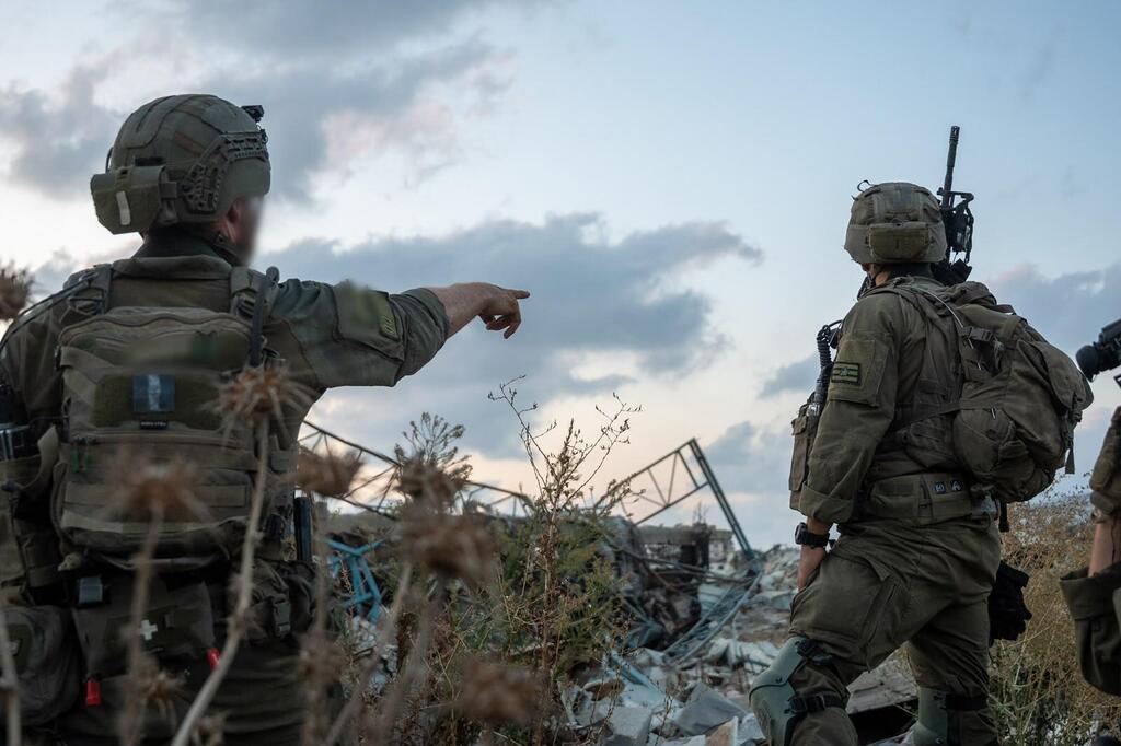 מפעילות כוחות חטיבת הצנחנים ברצועת עזה
