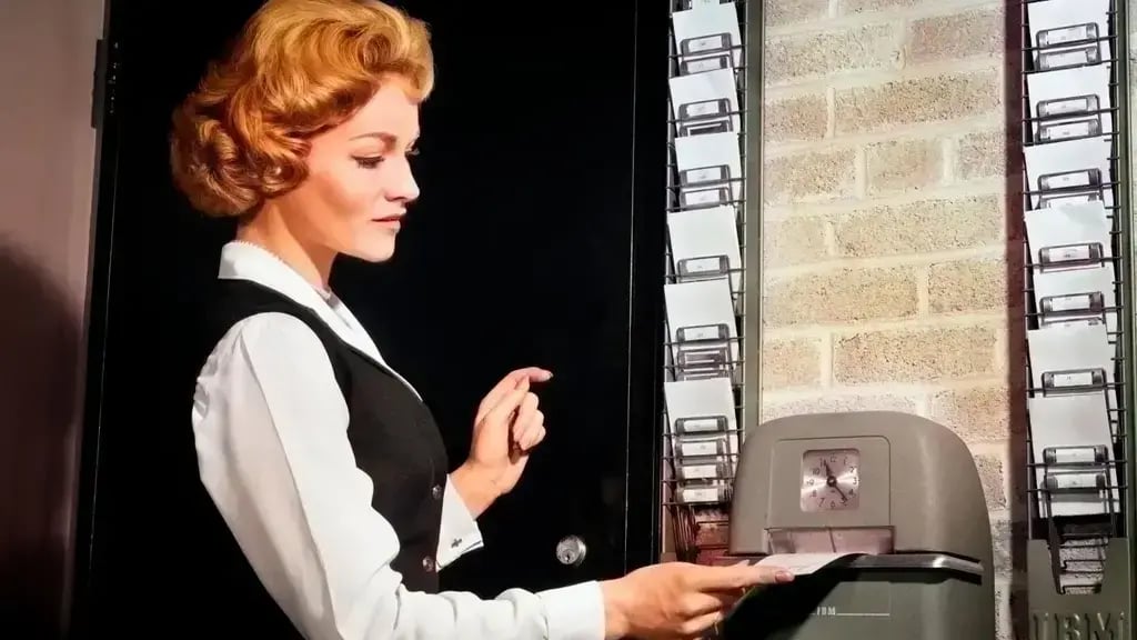 'Punched the clock? No, I worked from home today' 
