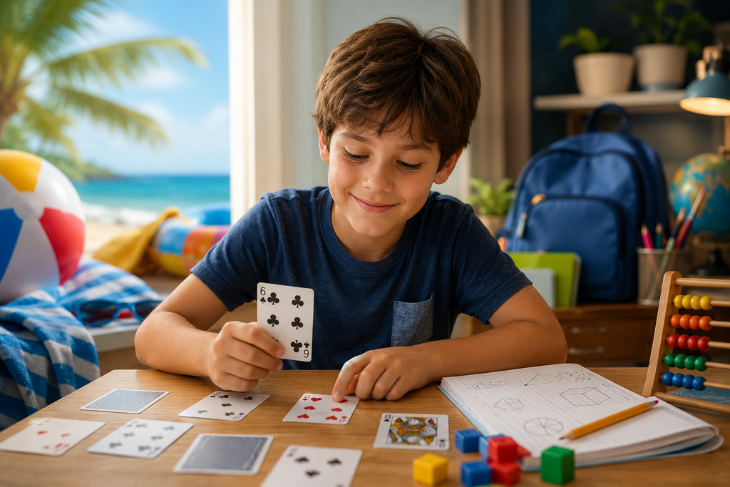 Children math game 