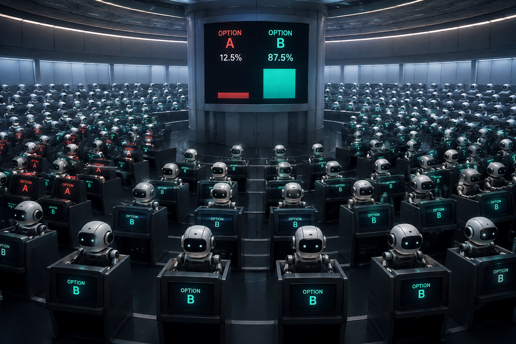 swarm of 1,200 AI agents went out of control (Illustration created with ChatGPT) סוכני בינה מלאכותית. אילוסטרציה