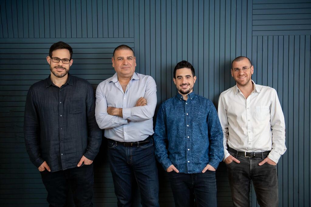 ALICE founders, from right: Alon Porat, Chief Customer Officer; Yiftach Or, CTO; Eyal Dikan; and Noam Schwartz, CEO 