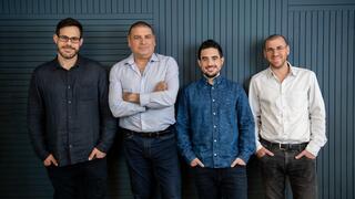 ALICE founders, from right: Alon Porat, Chief Customer Officer; Yiftach Or, CTO; Eyal Dikan; and Noam Schwartz, CEO 