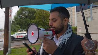 מרצה באוניברסיטה בקנדה, שנאשם בהשמעת עלילות דם נגד יהודים בעצרת אנטי-ישראלית בטורונטו