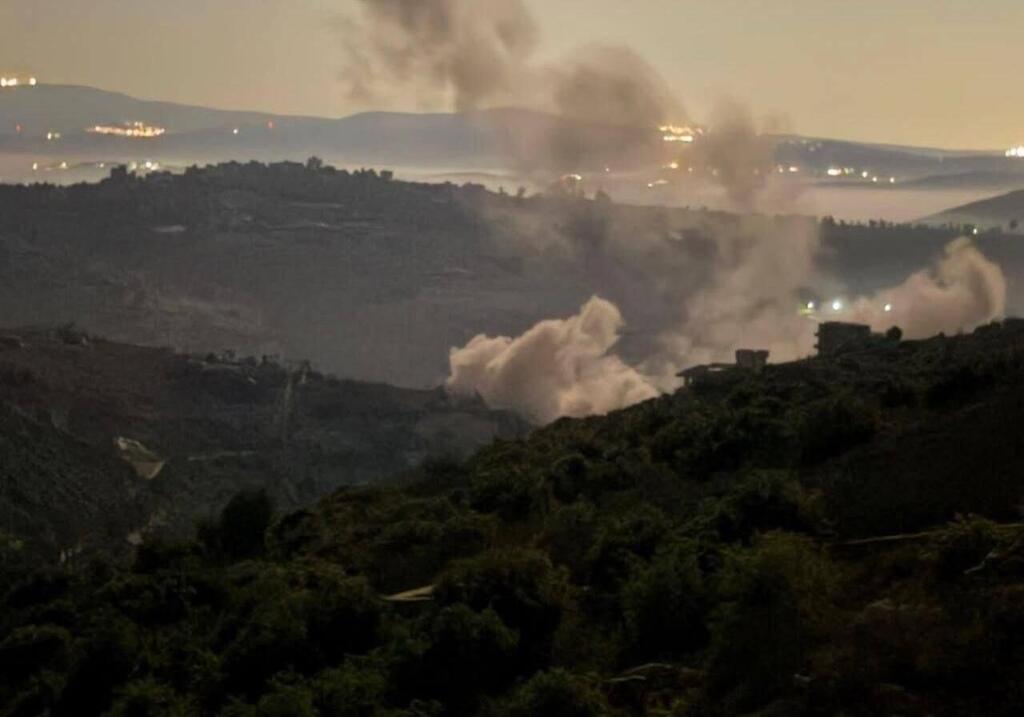 Lebanese media reported several strikes across the country's south דיווחים לבנוניים על תקיפות במספר מוקדים בדרום לבנון