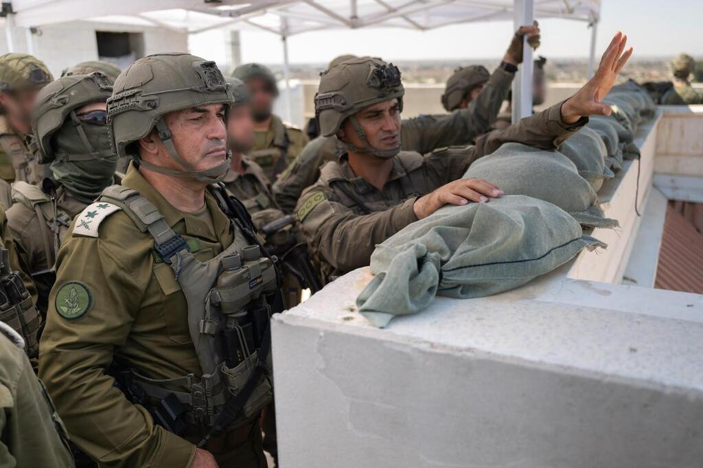הרמטכ"ל קיים סיור והערכת מצב ברצועת עזה