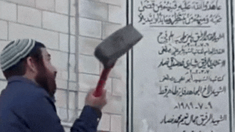 סוכות ניפץ אנדרטה בכפר פלסטיני, צה"ל: "הוא ניצל את הכוח, שיקר ופעל באופן מניפולטיבי"