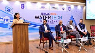 The Israel-India Watertech Conclave brings together government officials, industry representatives and technology experts as Israel seeks to expand its water-tech presence in the Indian market 