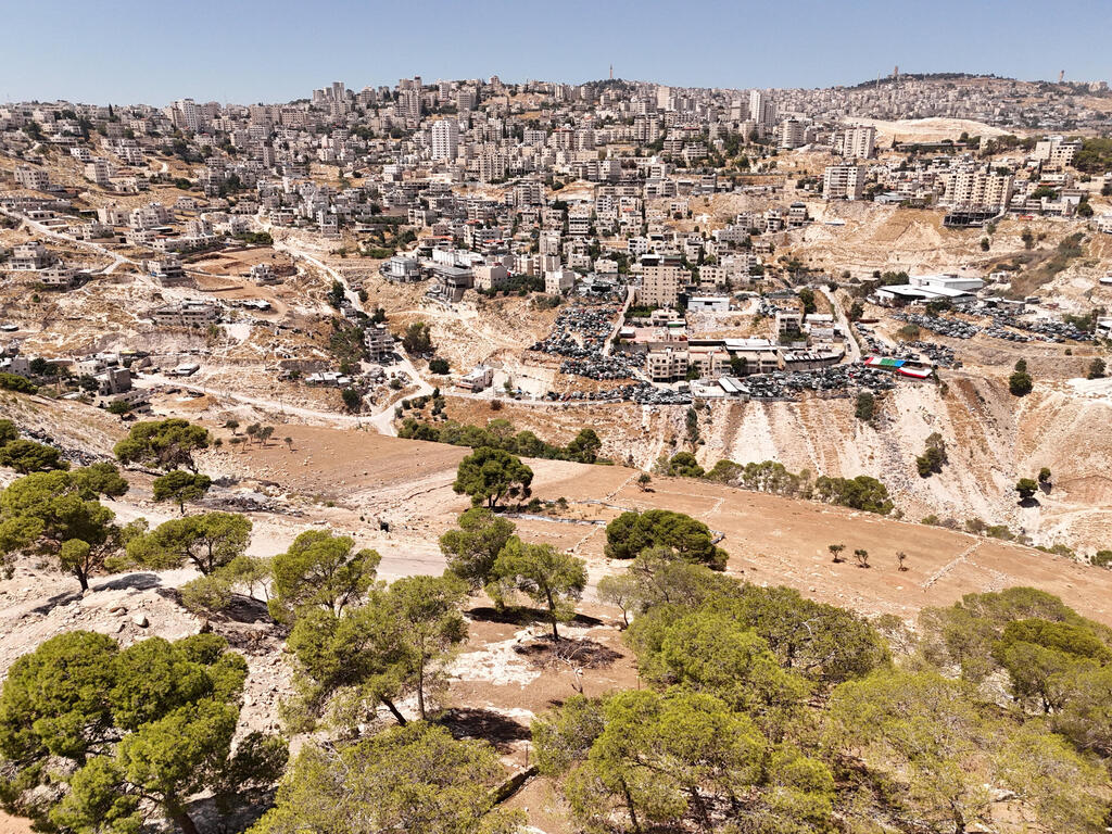 E1 corridor (Photo: Shaul Golan) אזור E1
