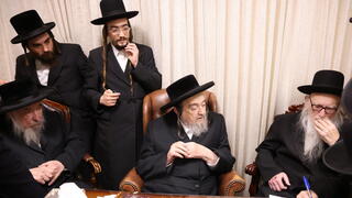 פגישת הרבנים מחסידות ברסלב