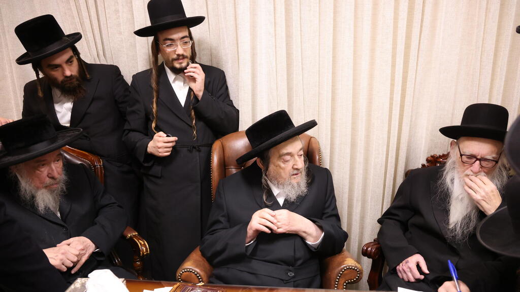 Meeting of Breslov rabbis פגישת הרבנים מחסידות ברסלב