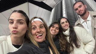Hagit Edri (second from left) with her daughters and new son-in-law. 'I taught my daughters they don’t have to translate just because they feel they have to' 
