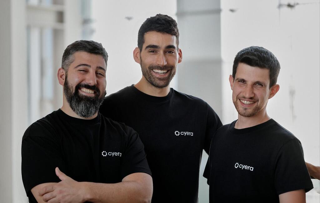 Cyera founders (Photo: Natasha Zriker) מייסדי סייארה