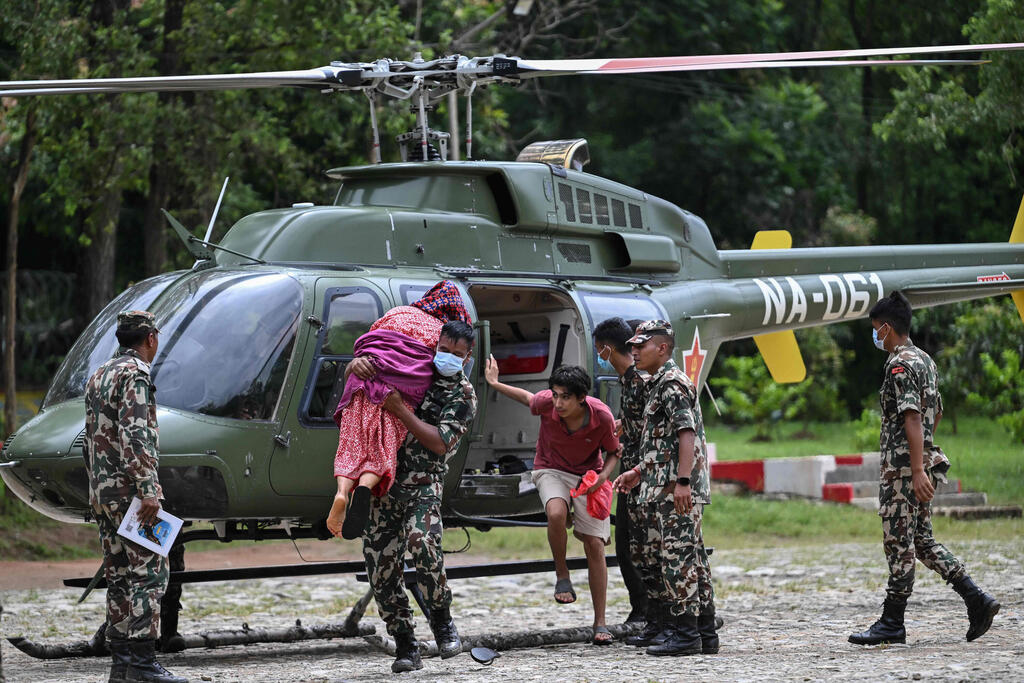 Nepal (Photo: Arun SANKAR / AFP) נפאל