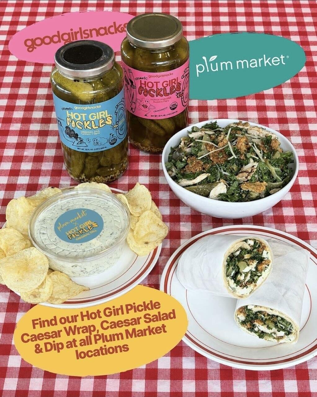 Some of the Hot Girl Pickles products (Photo: Instagram goodgirlsnacks) מוצרי החברה